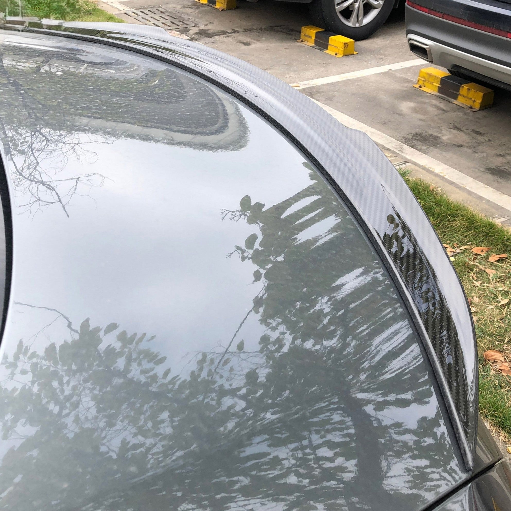OEM Style Pre-Preg Carbon Fibre Boot Spoiler for Mercedes Benz C257 CLS Saloon 20-Present