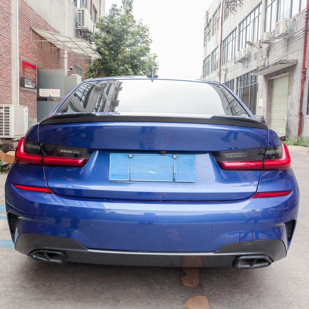 CS Style Pre-preg Carbon Fibre Boot Spoiler for BMW G20 3 Series G80 M3 G28 i3 19-Present