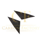Carbon Fibre A Pillar Window Covers for Tesla Model 3 16-20