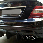 Carbon Fibre Big Fin Rear Diffuser for Mercedes Benz W204 C63 & C Class Pre-Facelift 07-10