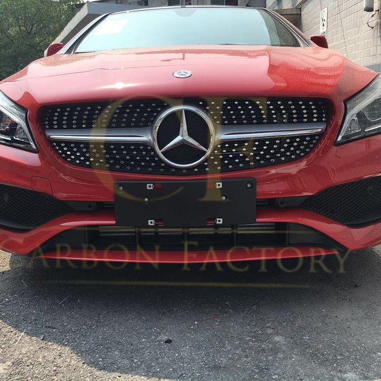 Carbon Fibre Canards (4 Pieces) for Mercedes Benz W117 CLA Saloon 16-19