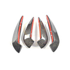 Carbon Fibre Canards (4 Pieces) for Mercedes Benz W117 CLA Saloon 16-19