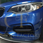Carbon Fibre Canards set for BMW F22 2 Series M Sport 14-21