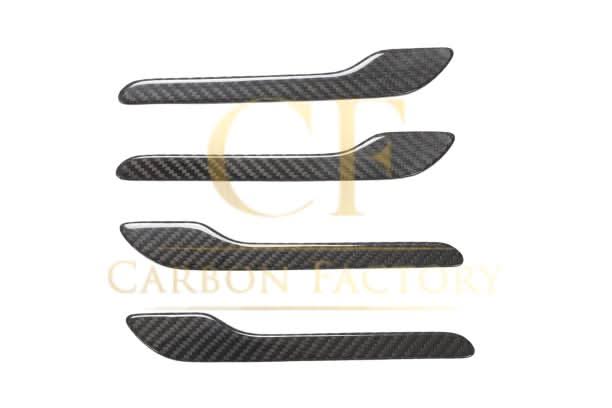 Carbon Fibre Door Handle Covers (4 Doors) for Tesla Model 3 16-23