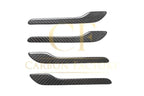 Carbon Fibre Door Handle Covers (4 Doors) for Tesla Model 3 16-23