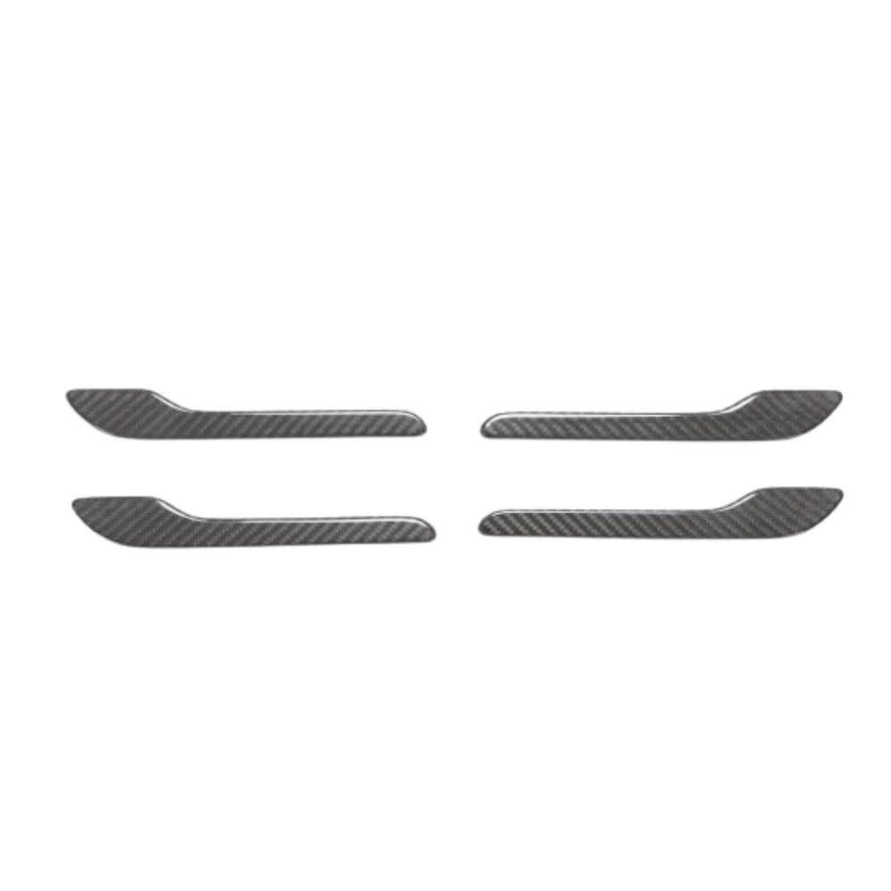 Carbon Fibre Door Handle Covers (4 Doors) for Tesla Model 3 16-23