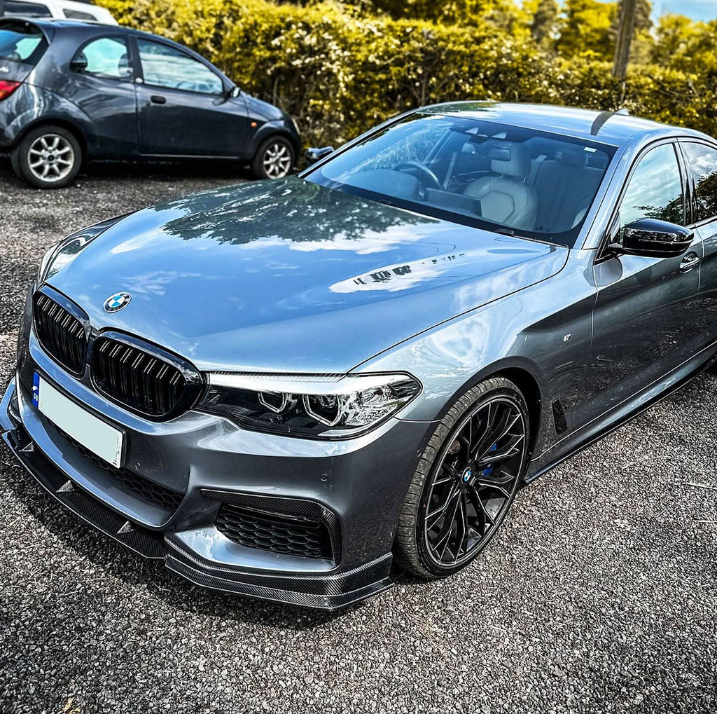 Carbon Fibre Fog Light Trims for BMW G30 G31 5 Series Pre-LCI M Sport 17-20