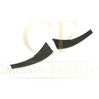 Carbon Fibre Front Bumper Canards 2 Pcs for BMW E90 E92 E93 M3 07-13