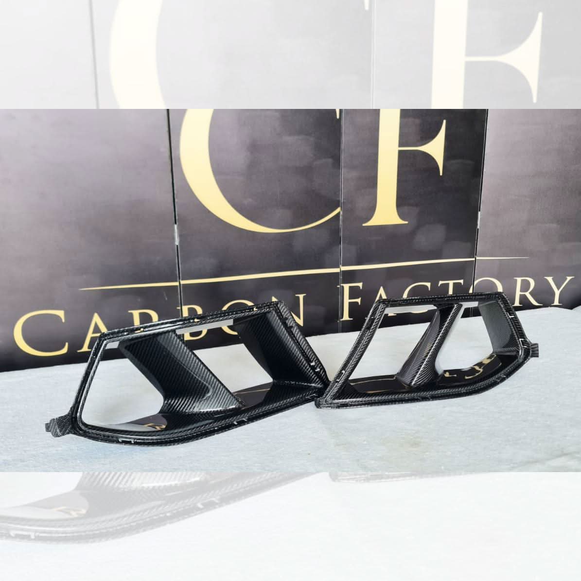 Carbon Fibre Front Bumper Inserts for BMW G80 M3 G82 G83 M4 21-Present