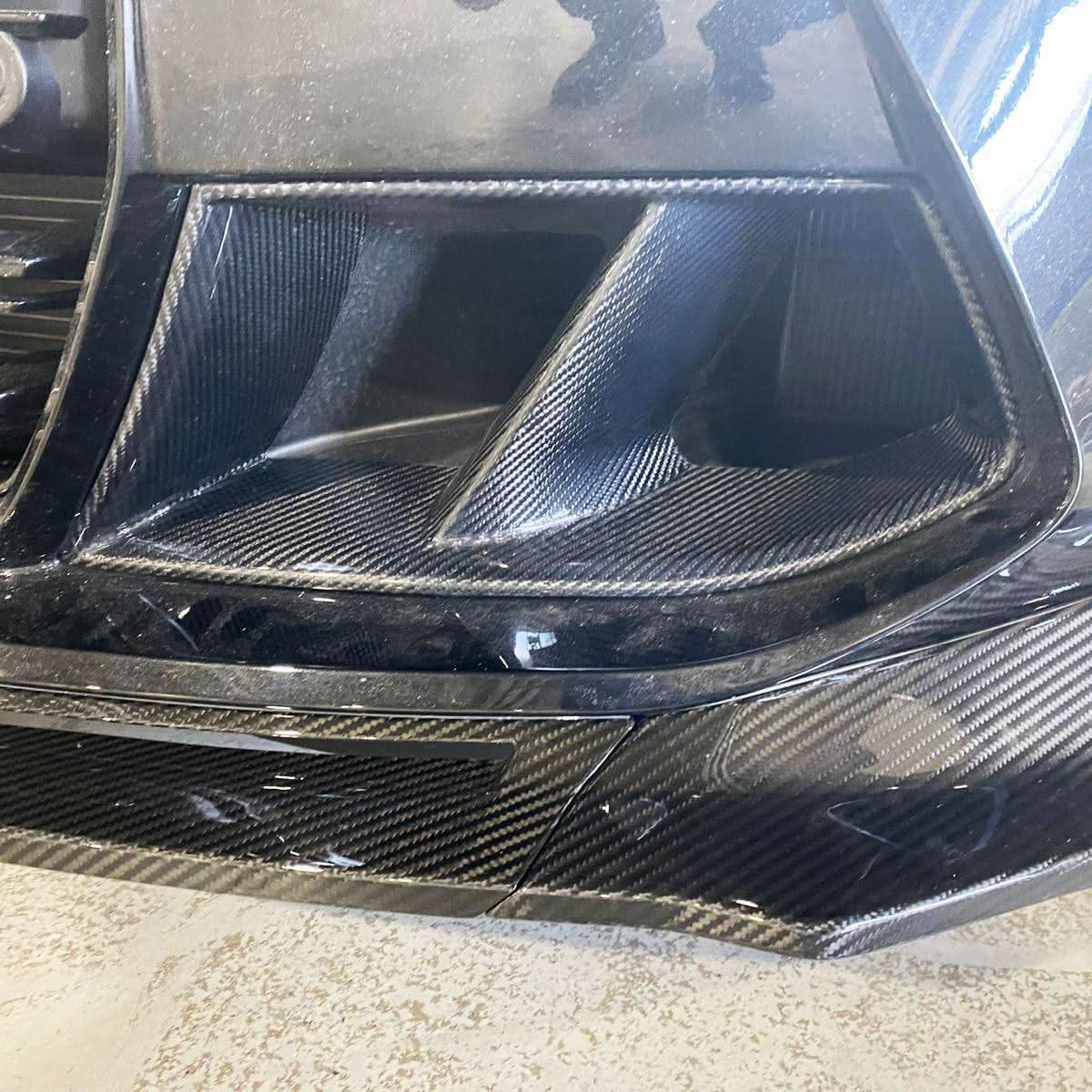 Carbon Fibre Front Bumper Inserts for BMW G80 M3 G82 G83 M4 21-Present