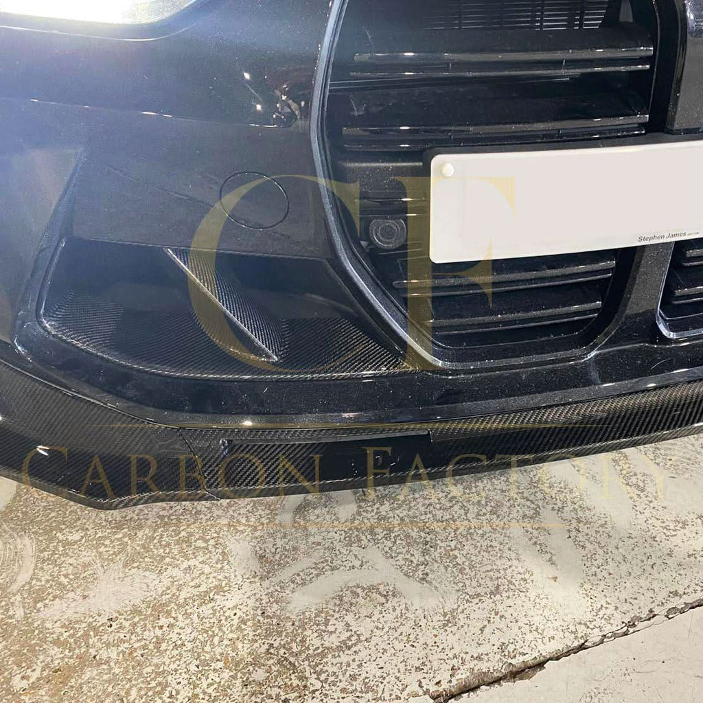 Carbon Fibre Front Bumper Inserts for BMW G80 M3 G82 G83 M4 21-Present