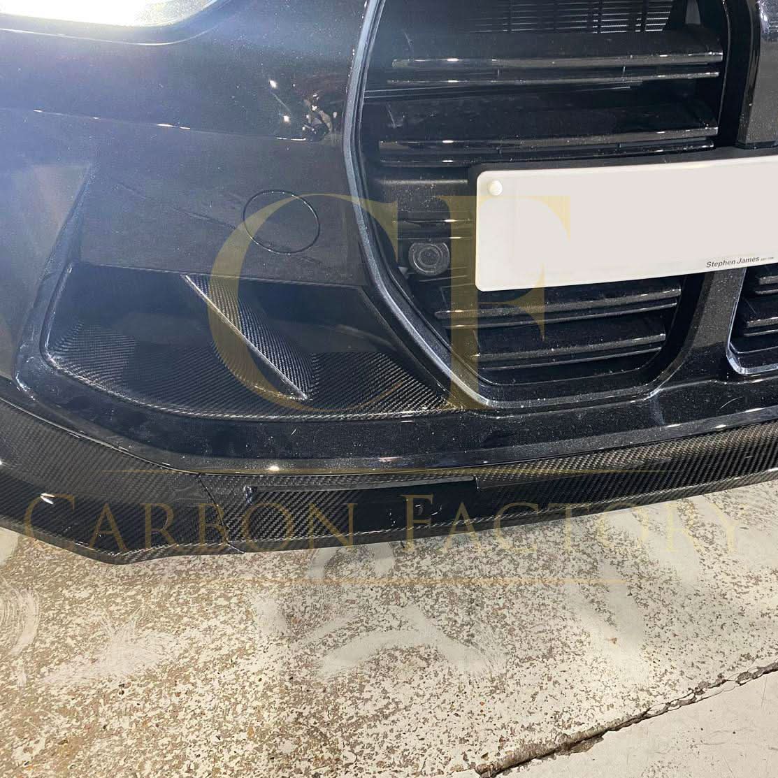 Carbon Fibre Front Bumper Inserts for BMW G80 M3 G82 G83 M4 21-Present