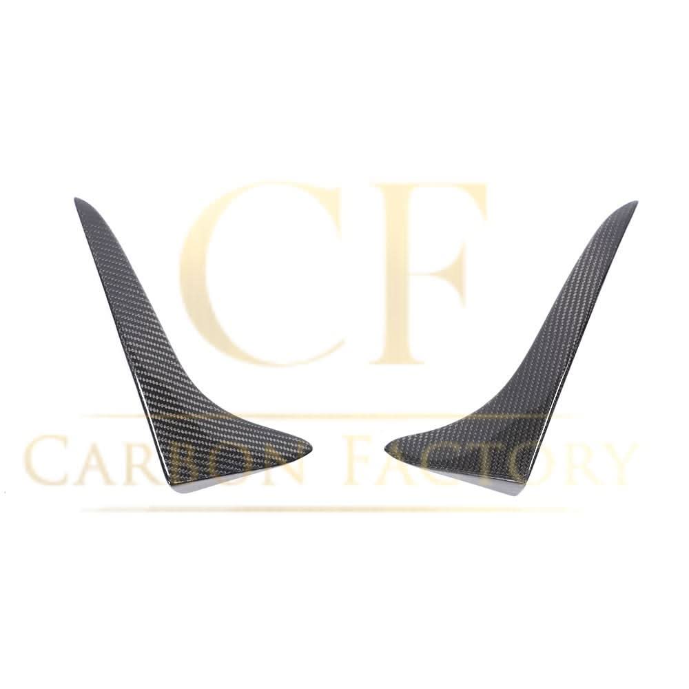 Carbon Fibre Front Bumper Trims for BMW F87 M2 16-21