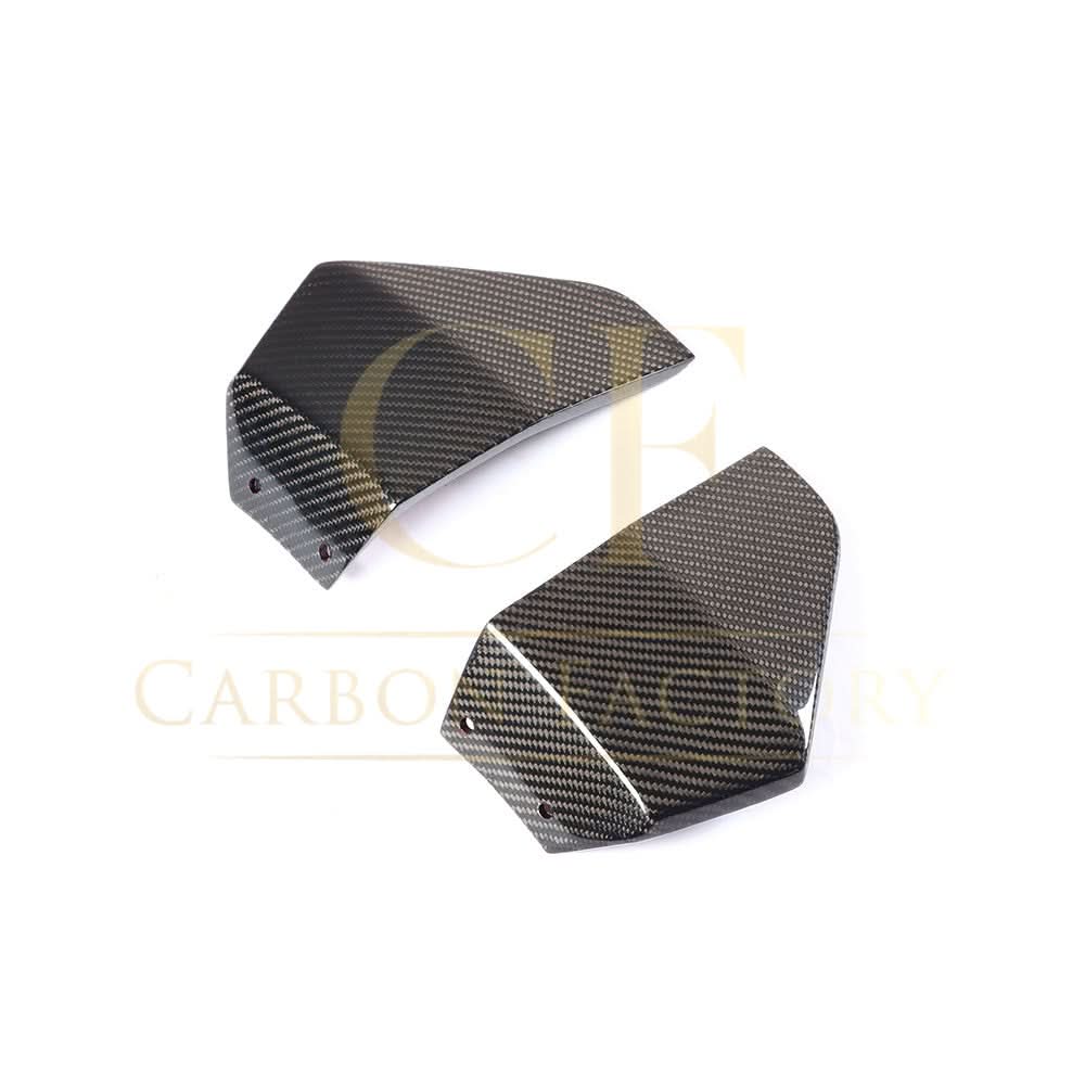 Carbon Fibre Front Bumper Trims for BMW G01 X3 M Sport 18-25