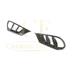 Carbon Fibre Front Bumper Trims for Mercedes Benz W212 E Class 14-17