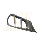 Carbon Fibre Front Bumper Trims for Mercedes Benz W212 E Class 14-17