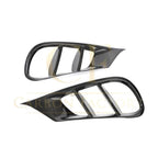 Carbon Fibre Front Bumper Trims for Mercedes Benz W212 E Class 14-17