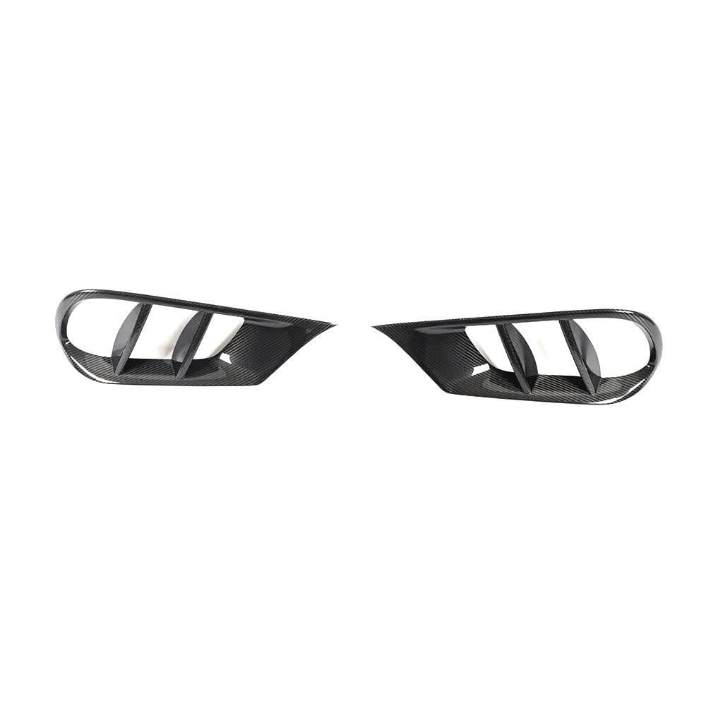 Carbon Fibre Front Bumper Trims for Mercedes Benz W212 E Class 14-17