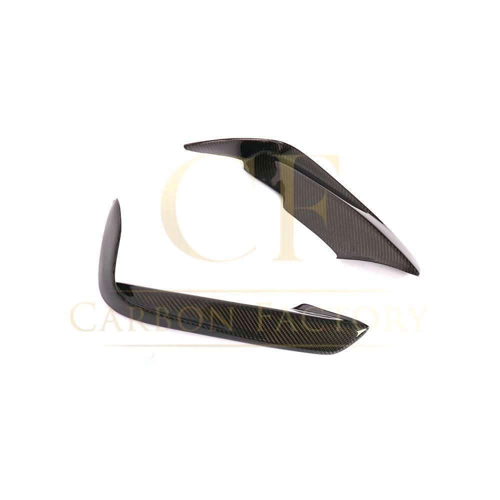 Carbon Fibre Front Bumper Upper Trims for BMW 3 Series F30 2012-2019