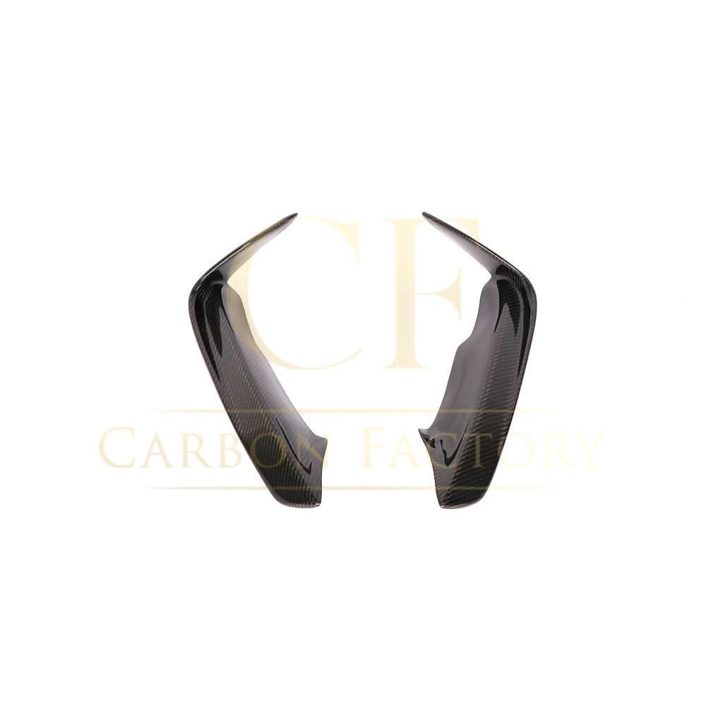 Carbon Fibre Front Bumper Upper Trims for BMW 3 Series F30 2012-2019
