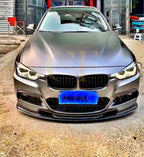Carbon Fibre Front Bumper Upper Trims for BMW 3 Series F30 2012-2019
