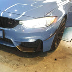 Carbon Fibre Front Canards 2 Pieces for BMW F80 M3 F82 F83 M4 14-20