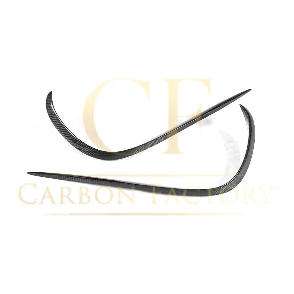 Carbon Fibre Front Canards (2 Pieces) for Mercedes W213 E Class Saloon 16-20