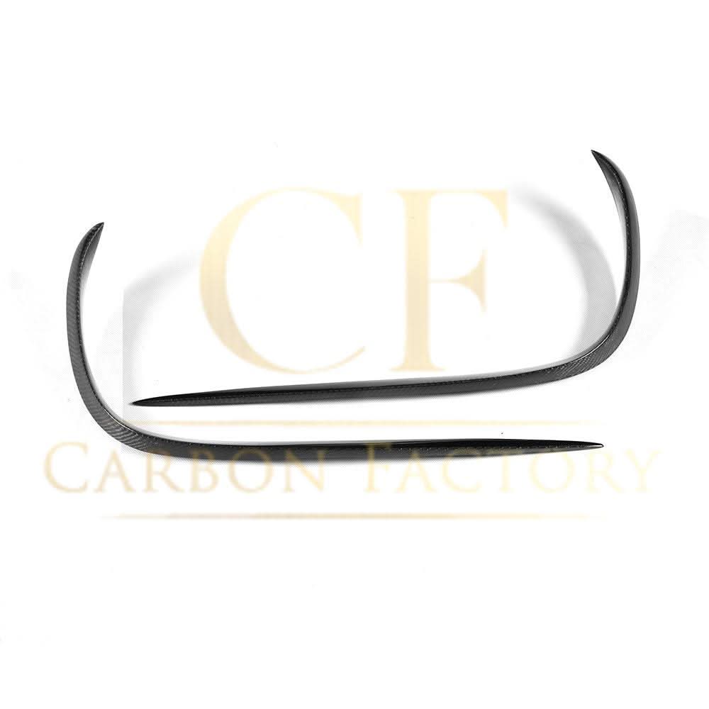 Carbon Fibre Front Canards (2 Pieces) for Mercedes W213 E Class Saloon 16-20