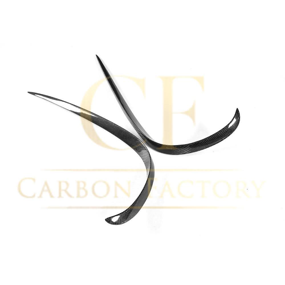 Carbon Fibre Front Canards (2 Pieces) for Mercedes W213 E Class Saloon 16-20