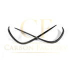 Carbon Fibre Front Canards (2 Pieces) for Mercedes W213 E Class Saloon 16-20