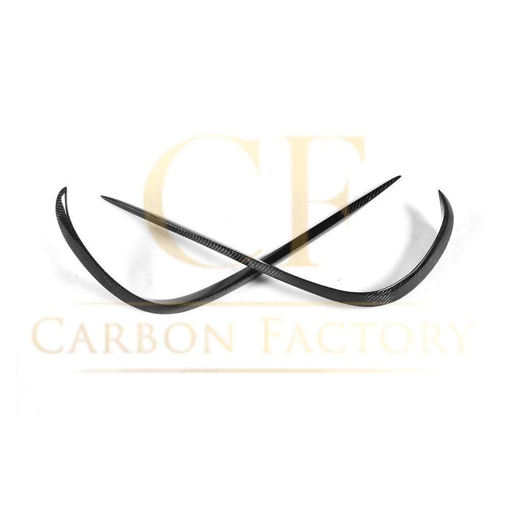 Carbon Fibre Front Canards (2 Pieces) for Mercedes W213 E Class Saloon 16-20