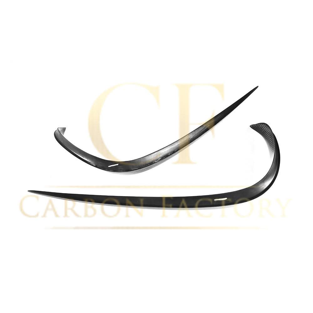 Carbon Fibre Front Canards (2 Pieces) for Mercedes W213 E Class Saloon 16-20