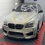 Carbon Fibre Front Canards Set for BMW F06 F12 F13 M6 11-18