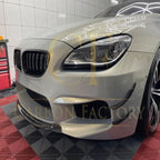 Carbon Fibre Front Canards Set for BMW F06 F12 F13 M6 11-18