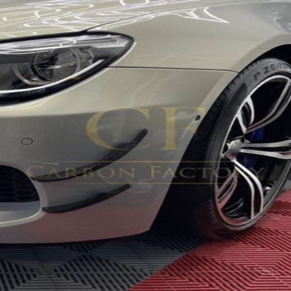 Carbon Fibre Front Canards Set for BMW F06 F12 F13 M6 11-18