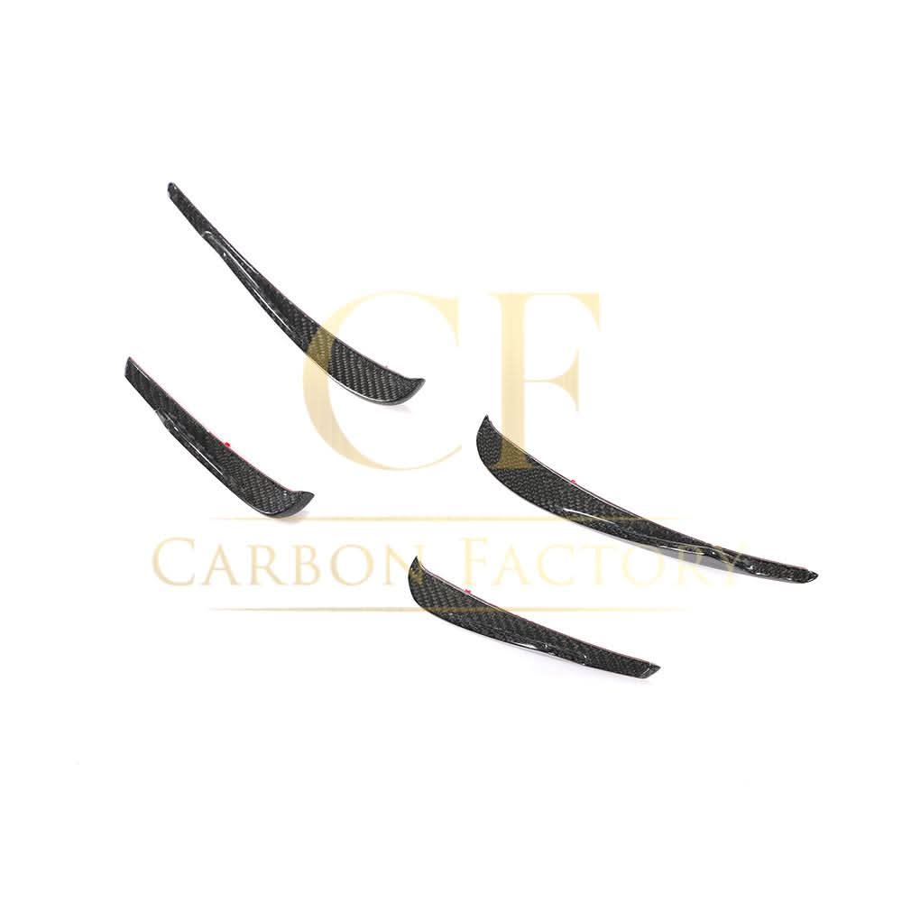 Carbon Fibre Front Canards Set for BMW F06 F12 F13 M6 11-18