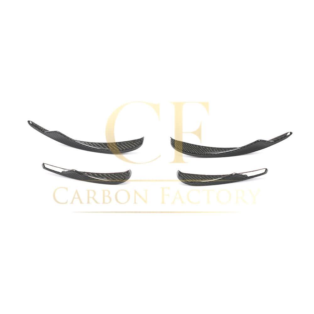 Carbon Fibre Front Canards Set for BMW F06 F12 F13 M6 11-18