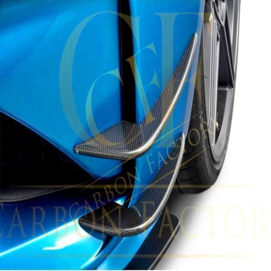 Carbon Fibre Front Canards Set for BMW F87 M2 16-21