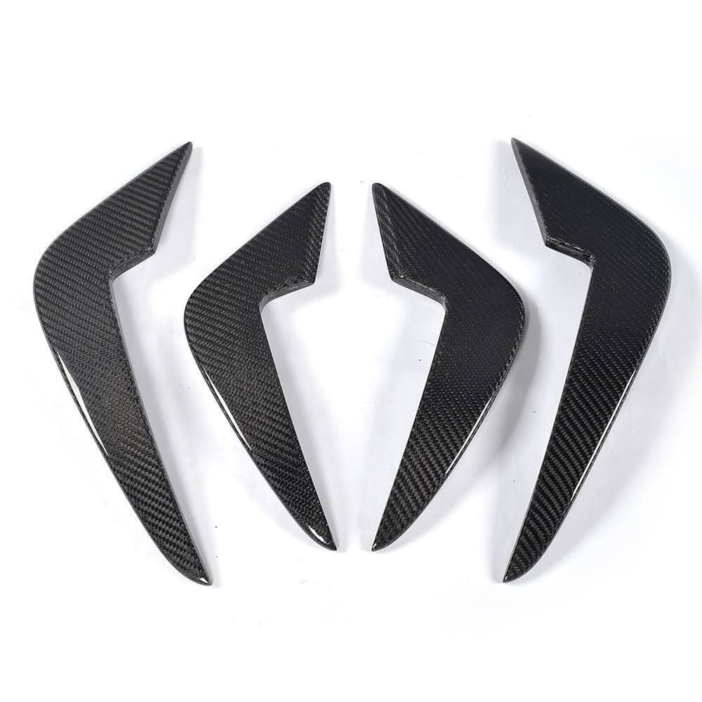 Carbon Fibre Front Canards Set for BMW F87 M2 16-21
