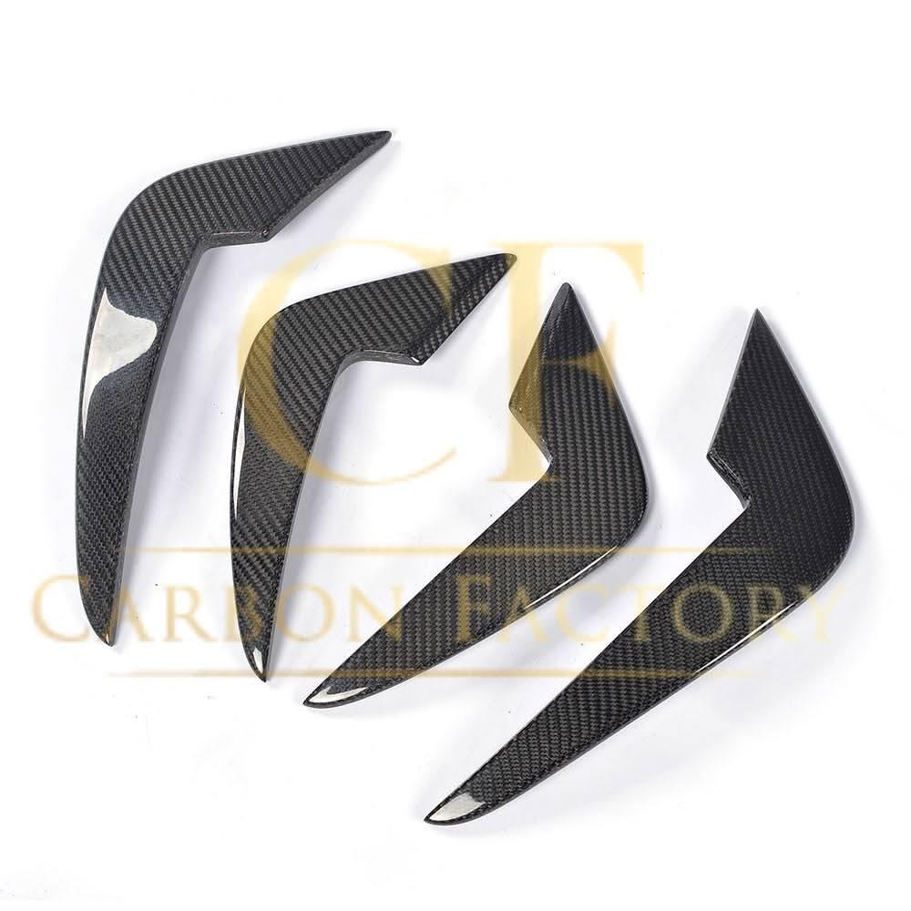 Carbon Fibre Front Canards Set for BMW F87 M2 16-21
