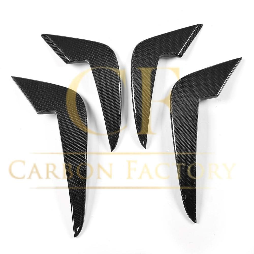 Carbon Fibre Front Canards Set for BMW F87 M2 16-21