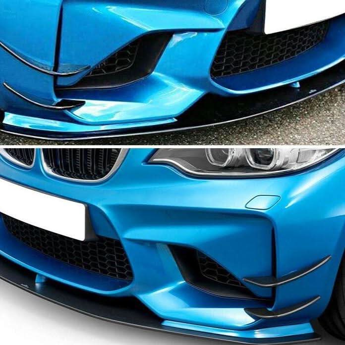 Carbon Fibre Front Canards Set for BMW F87 M2 16-21