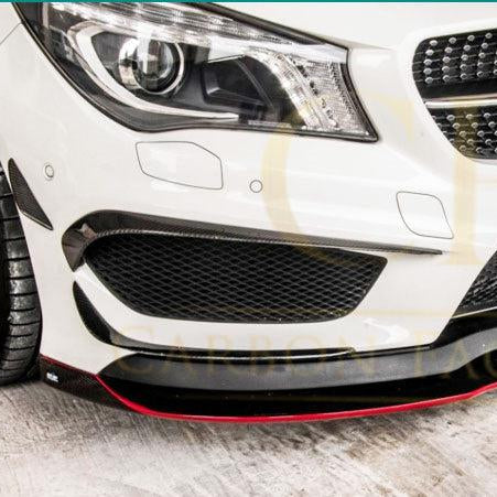 Carbon Fibre Front Canards Sets for Mercedes Benz W117 CLA 13-16