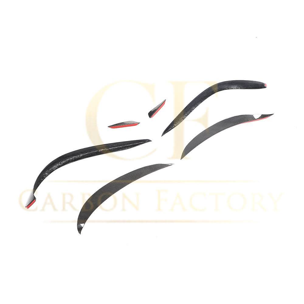 Carbon Fibre Front Canards for Mercedes C218 CLS 14-16