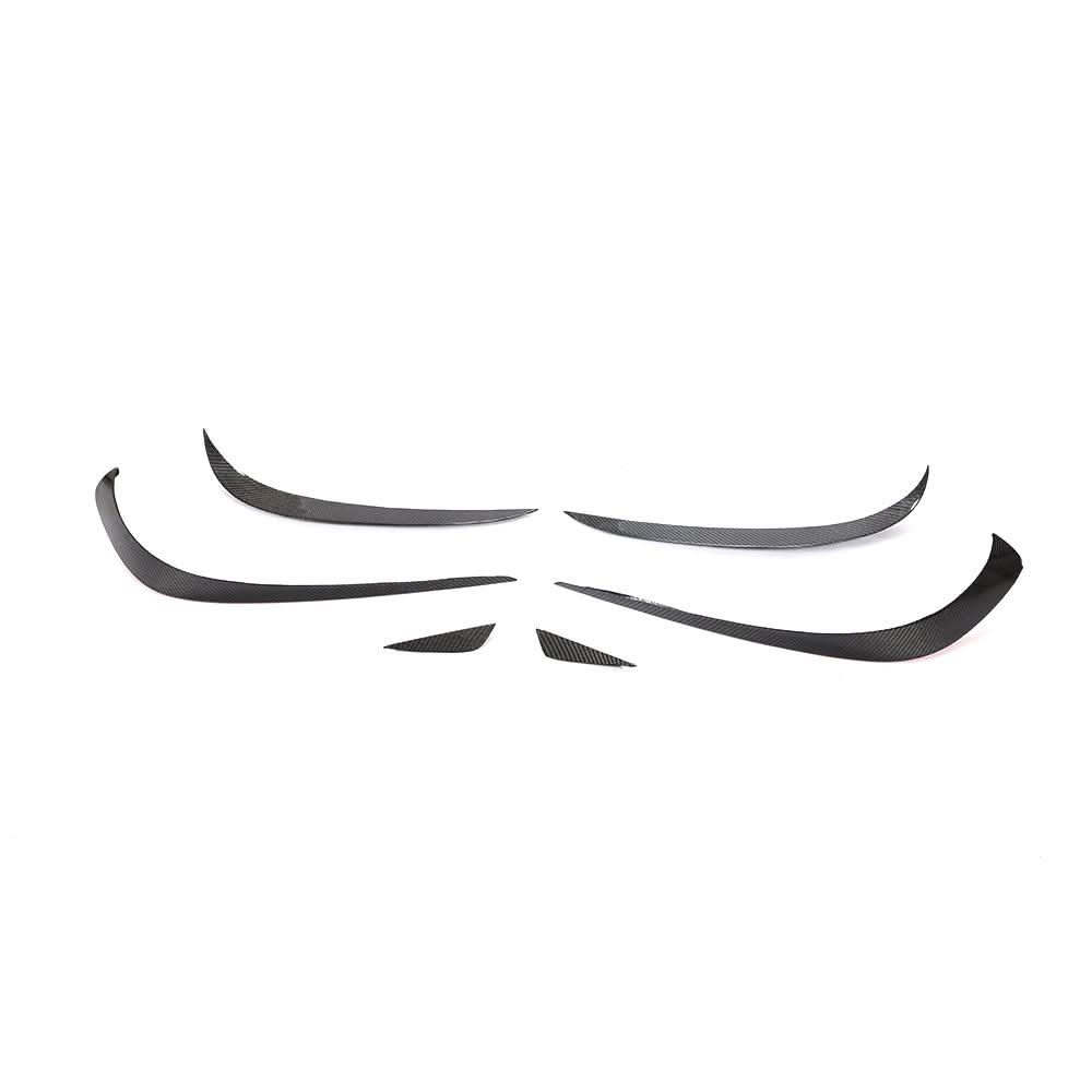 Carbon Fibre Front Canards for Mercedes C218 CLS 14-16