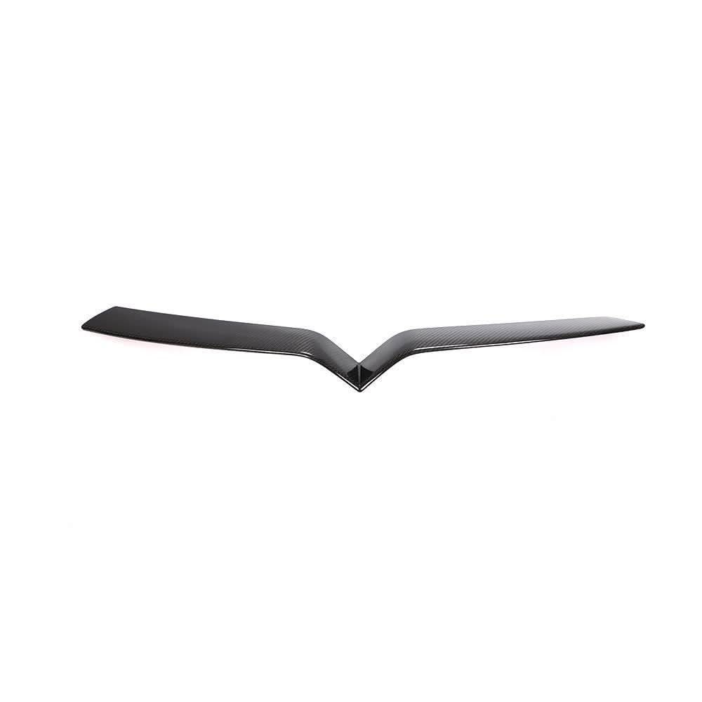 Carbon Fibre Front Centre Grille Trim Cover for Tesla Model X 16-Present