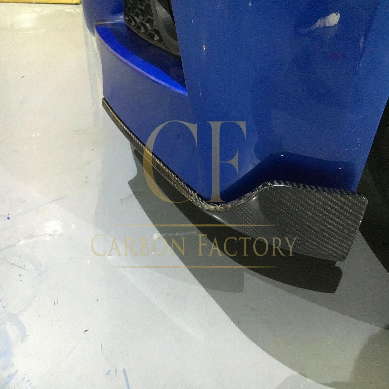 Carbon Fibre Front Extensions for BMW F30 F31 3 Series M Sport 12-19