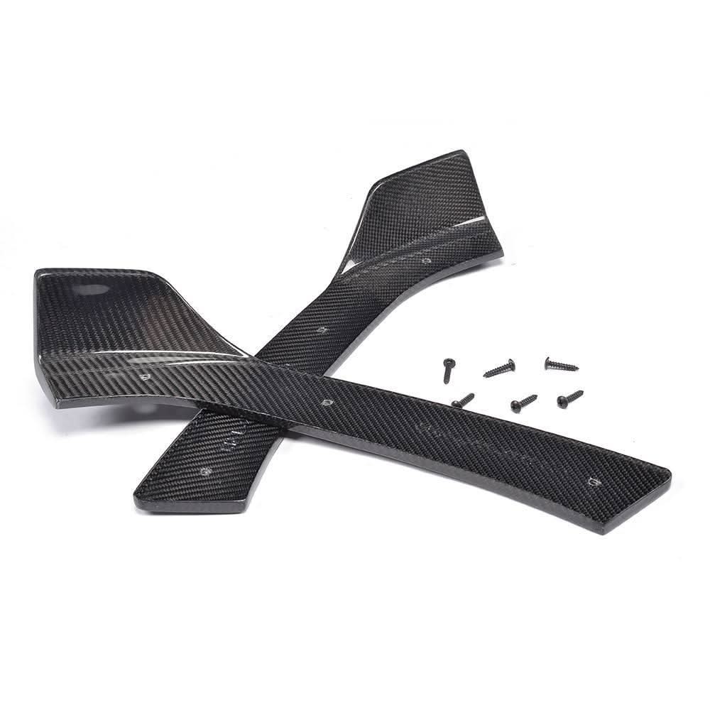Carbon Fibre Front Extensions for BMW F30 F31 3 Series M Sport 12-19