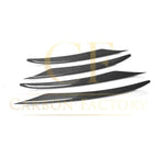 Carbon Fibre Front Side Grille Trims for Mercedes W213 E Class Saloon 16-20