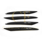Carbon Fibre Front Side Grille Trims for Mercedes W213 E Class Saloon 16-20